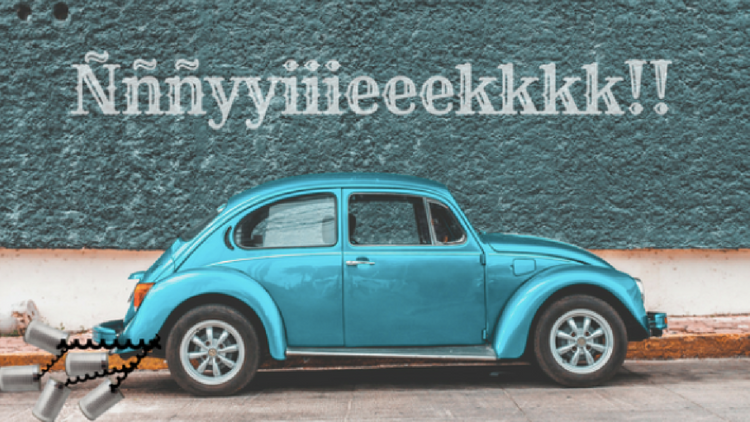 Foto La condena de cumplir años…¡¡pobre coche!!